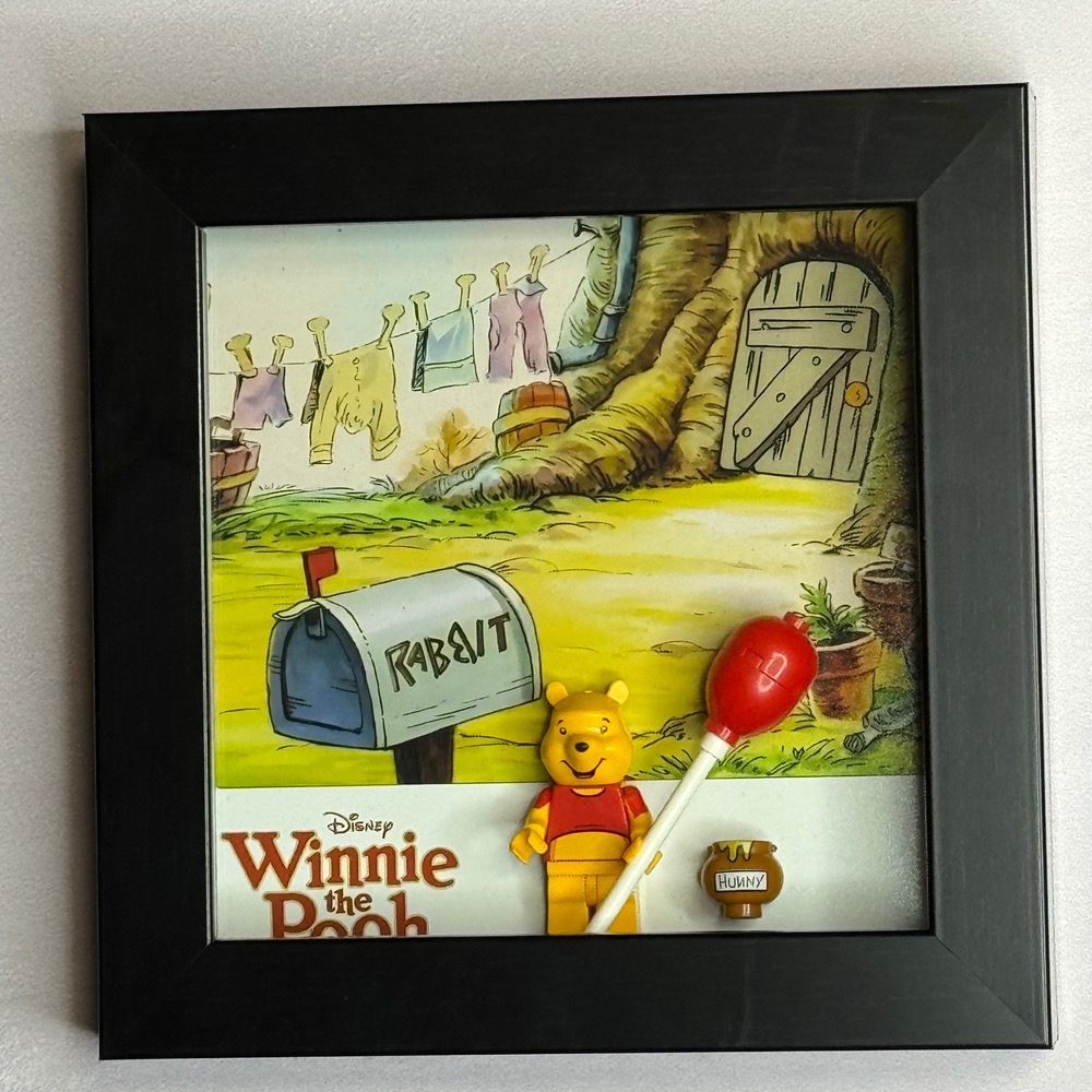 تابلو لگویی وینی پو | Winnie the Pooh LEGO Style