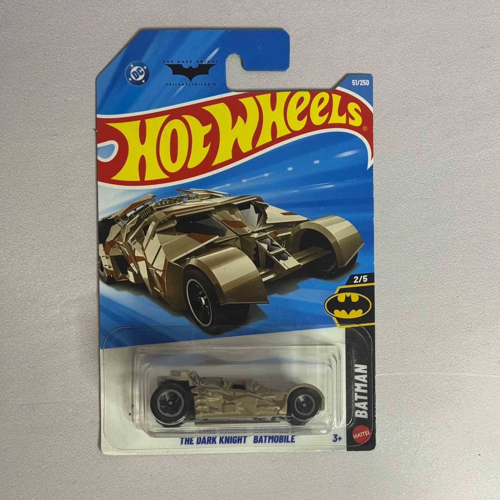 هات‌ویلز The Dark Knight Batmobile | بتموبیل شوالیه تاریکی