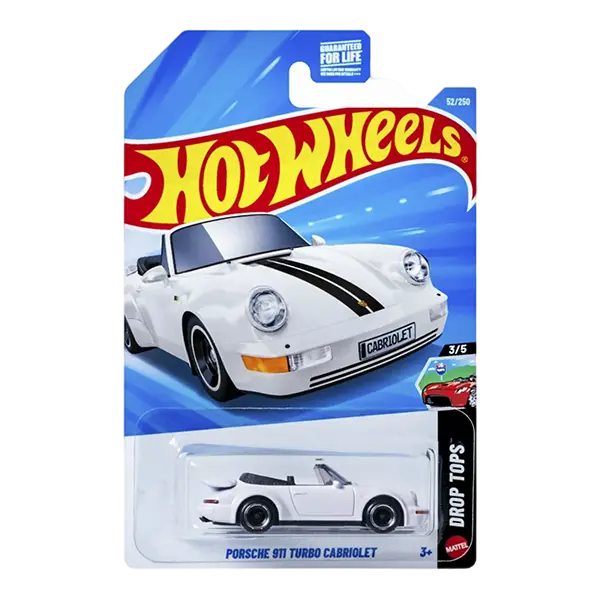 هات‌ویلز Porsche 911 Turbo Cabriolet | ماشین کلکسیونی پورشه 911 توربو کابریولت